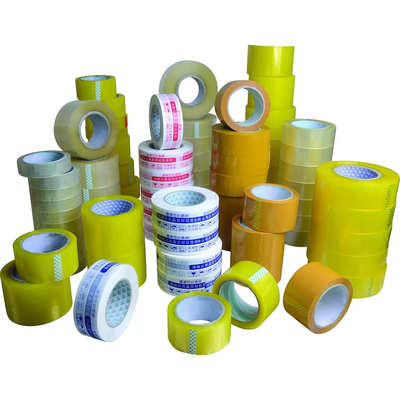 Tas Kustom Dengan Logo Seam Transparan Opp Bopp Carton Sealing Packing Tape