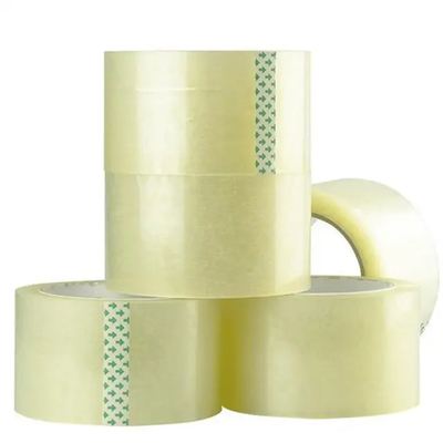 Adhesive Clear Box Carton Sealing Package Transparan Clear Bopp Packing Tape