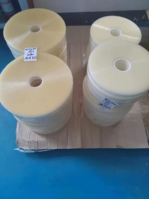 Tahan Air BOPP Packing Tape Jumbo Roll Pita Perekat Warna Bening Transparan